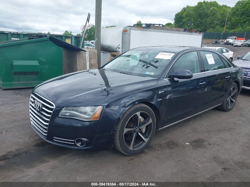 2014 AUDI A8 L 3.0T - WAURGAFD9EN012934