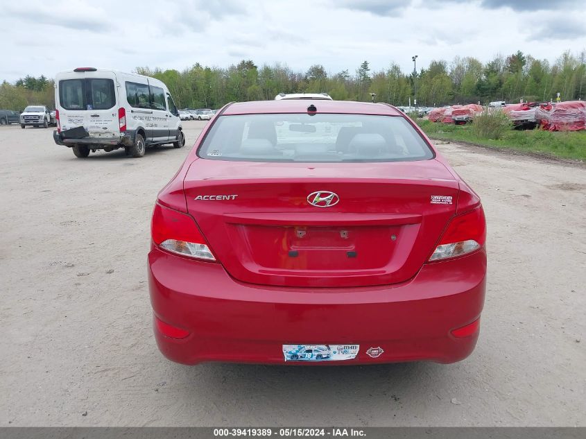 2016 Hyundai Accent Se VIN: KMHCT4AE2GU015913 Lot: 39419389