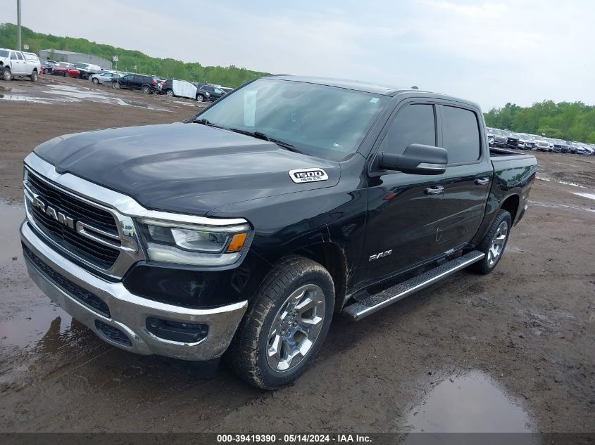 2019 Ram 1500 Big Horn/Lone Star VIN: 1C6SRFFT8KN874094 Lot: 39419390