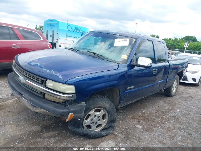 1999 Chevrolet Silverado 1500 Ls VIN: 1GCEK19T6XE116755 Lot: 39419392