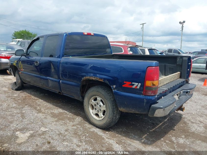 1999 Chevrolet Silverado 1500 Ls VIN: 1GCEK19T6XE116755 Lot: 39419392