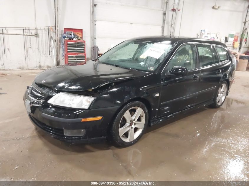 2007 Saab 9-3 Aero VIN: YS3FH51UX71107555 Lot: 39419396