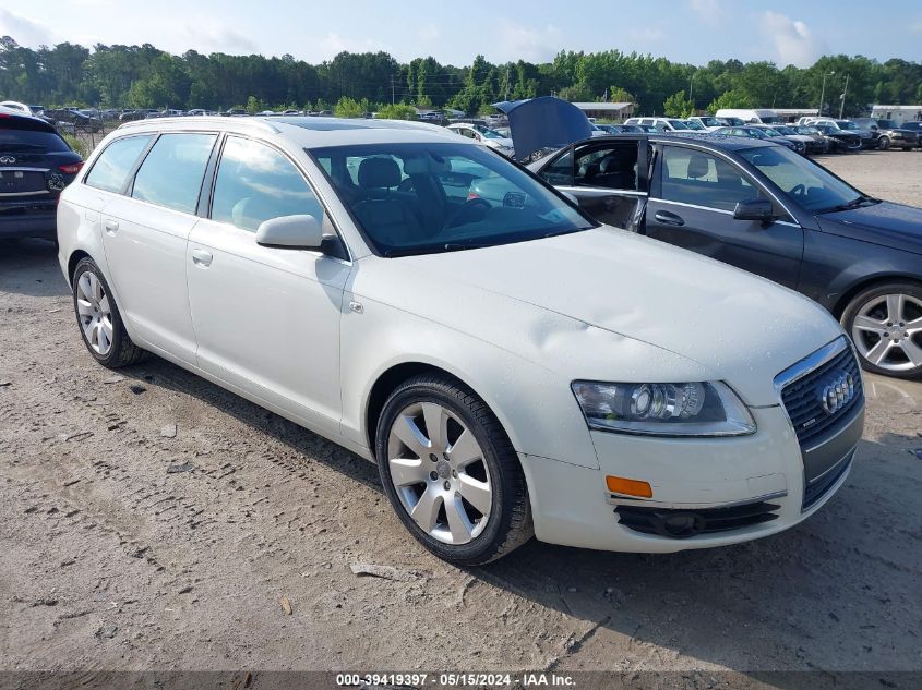 2006 Audi A6 Avant Quattro VIN: WAUKH74F96N080092 Lot: 39419397