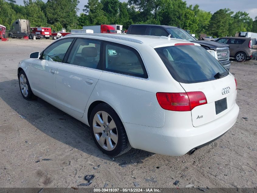 2006 Audi A6 Avant Quattro VIN: WAUKH74F96N080092 Lot: 39419397