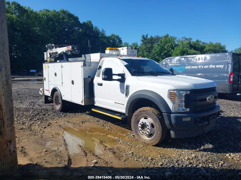 2018 Ford F-550 Chassis Xl VIN: 1FDUF5HT3JEB43438 Lot: 39419406