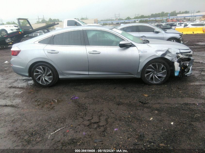 2022 Honda Insight Touring VIN: 19XZE4F91NE011528 Lot: 39419408