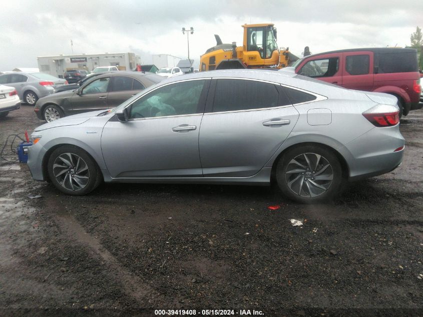 2022 Honda Insight Touring VIN: 19XZE4F91NE011528 Lot: 39419408