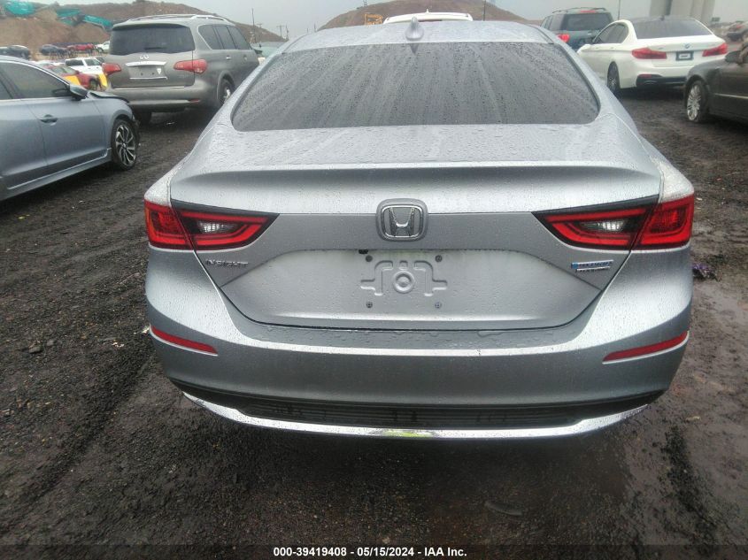 2022 Honda Insight Touring VIN: 19XZE4F91NE011528 Lot: 39419408