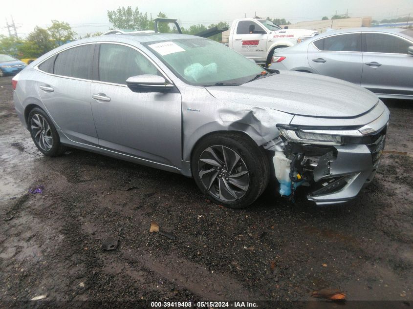 2022 Honda Insight Touring VIN: 19XZE4F91NE011528 Lot: 39419408