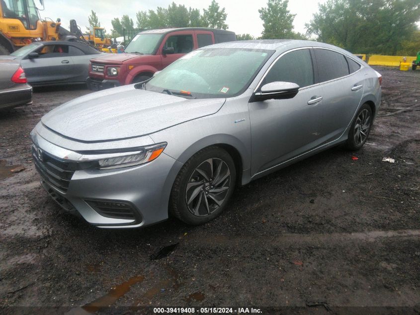 2022 Honda Insight Touring VIN: 19XZE4F91NE011528 Lot: 39419408