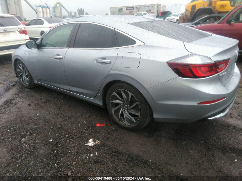 2022 Honda Insight Touring VIN: 19XZE4F91NE011528 Lot: 39419408