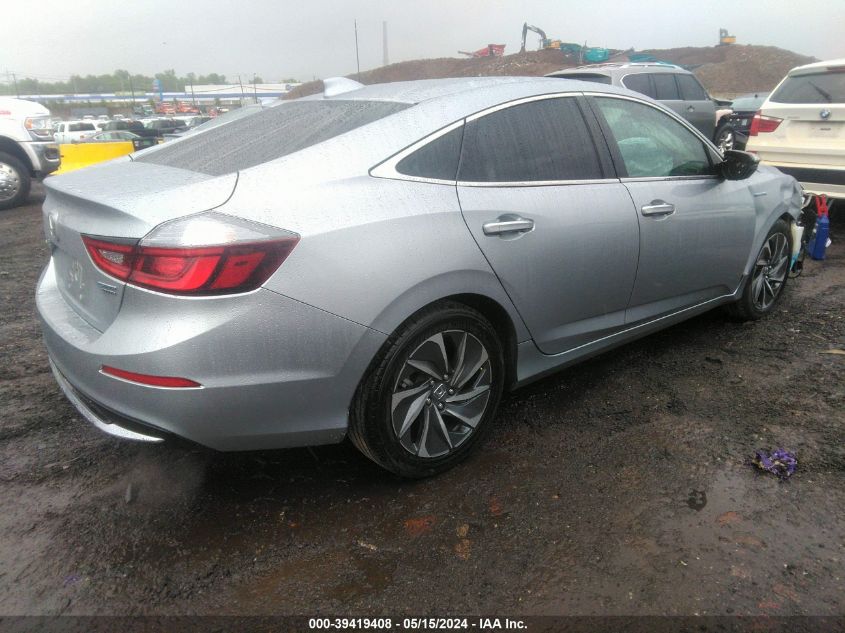 2022 Honda Insight Touring VIN: 19XZE4F91NE011528 Lot: 39419408