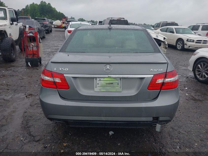 2011 Mercedes-Benz E 350 4Matic VIN: WDDHF8HB3BA457801 Lot: 39419409