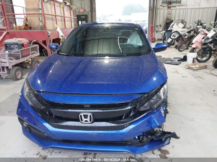 2020 Honda Civic Sport VIN: 2HGFC2F80LH538760 Lot: 39419418