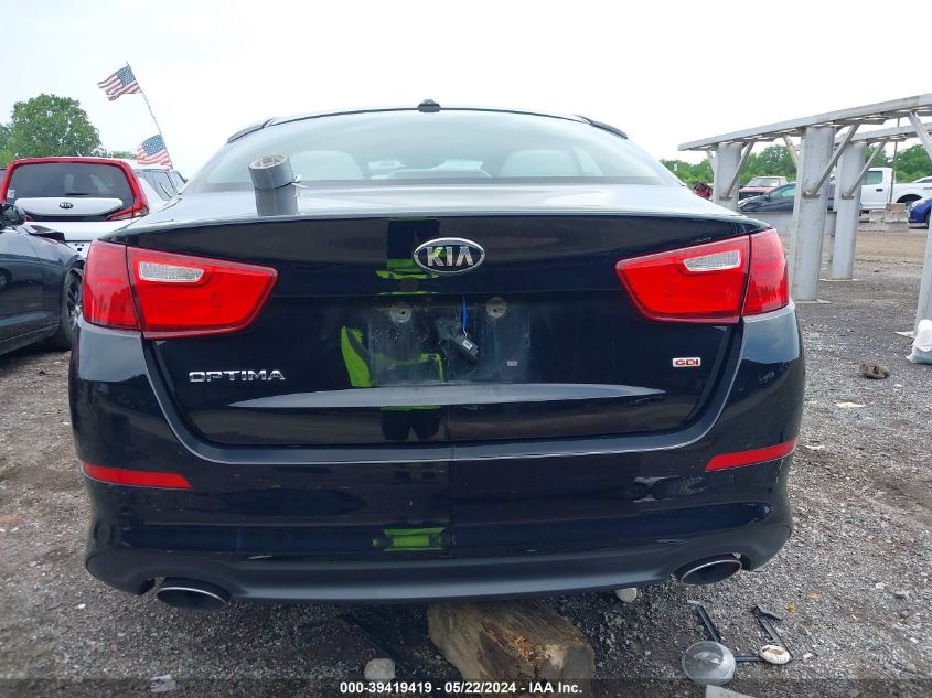 2014 Kia Optima Lx VIN: 5XXGM4A75EG301293 Lot: 39419419