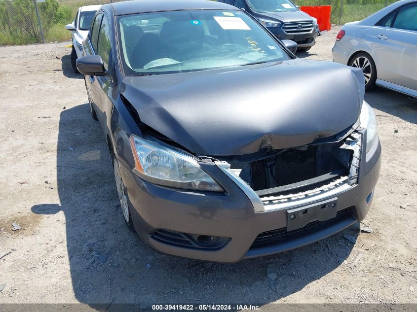 2013 Nissan Sentra Sv VIN: 3N1AB7APXDL759978 Lot: 39419422
