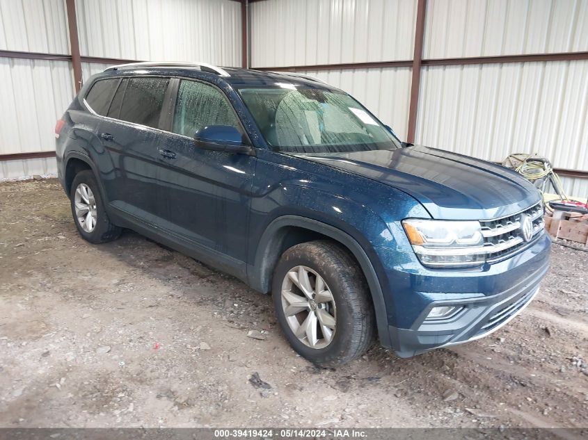 2018 Volkswagen Atlas 3.6L V6 Se/3.6L V6 Se W/Technology VIN: 1V2DR2CA9JC586008 Lot: 39419424