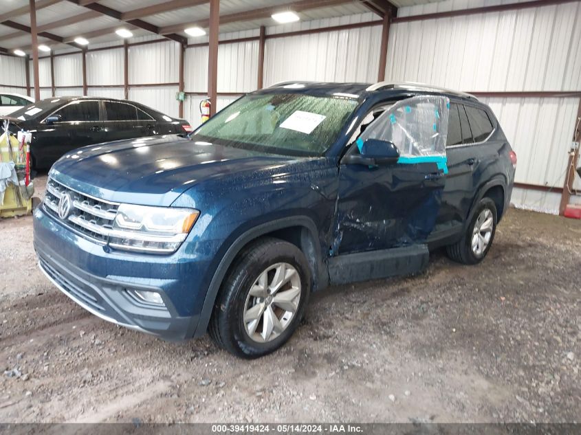 2018 Volkswagen Atlas 3.6L V6 Se/3.6L V6 Se W/Technology VIN: 1V2DR2CA9JC586008 Lot: 39419424