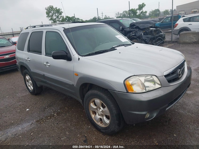 2001 Mazda Tribute Lx/Es VIN: 4F2CU08141KM38332 Lot: 39419431