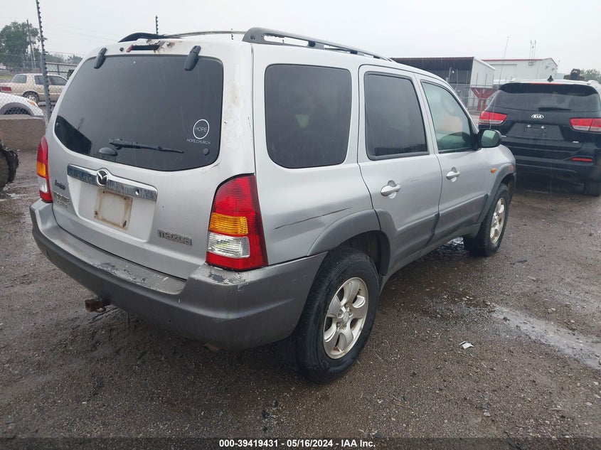 2001 Mazda Tribute Lx/Es VIN: 4F2CU08141KM38332 Lot: 39419431