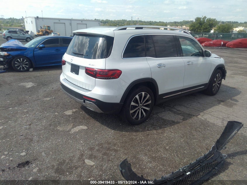 2022 Mercedes-Benz Glb 250 4Matic VIN: W1N4M4HB5NW240922 Lot: 39419433