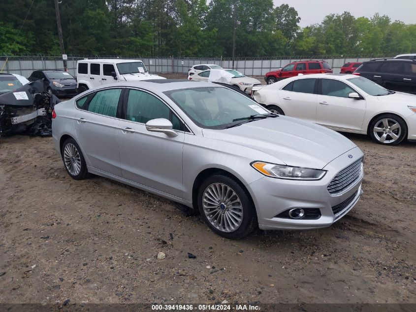 2016 Ford Fusion Titanium VIN: 3FA6P0K94GR346571 Lot: 39419436