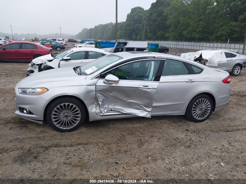 2016 Ford Fusion Titanium VIN: 3FA6P0K94GR346571 Lot: 39419436