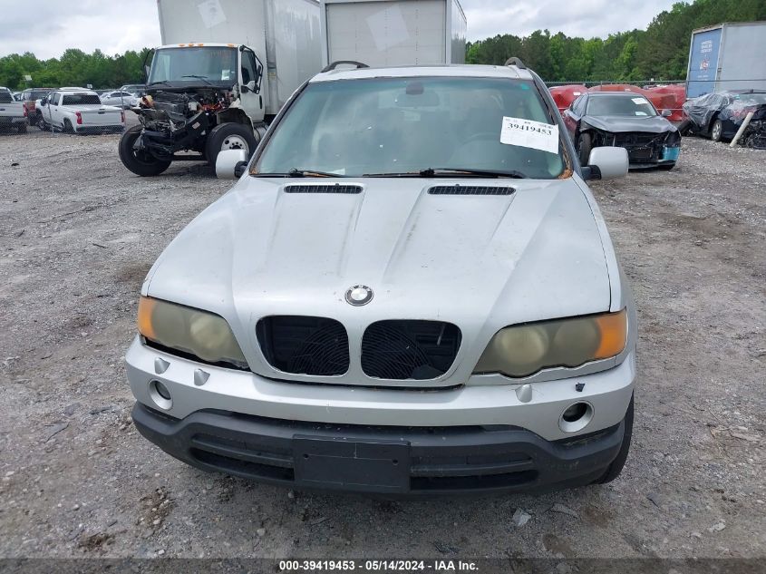 2003 BMW X5 3.0I VIN: 5UXFA53503LV86017 Lot: 39419453