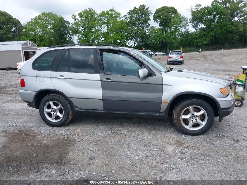 2003 BMW X5 3.0I VIN: 5UXFA53503LV86017 Lot: 39419453