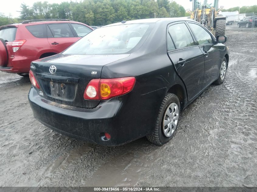 2010 Toyota Corolla Le VIN: 2T1BU4EE1AC390512 Lot: 39419456