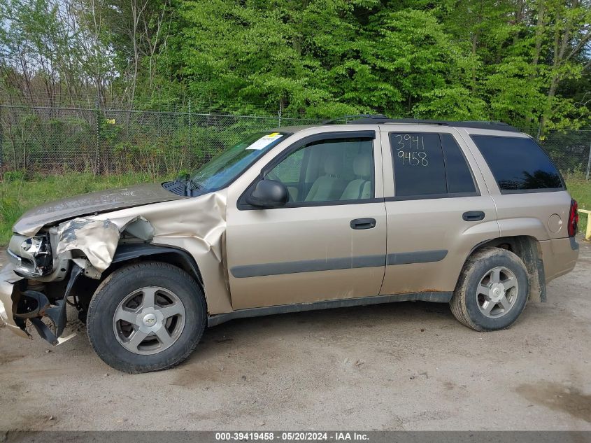 2005 Chevrolet Trailblazer Ls VIN: 1GNDT13S152230550 Lot: 39419458