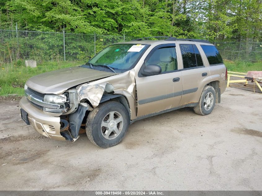 2005 Chevrolet Trailblazer Ls VIN: 1GNDT13S152230550 Lot: 39419458