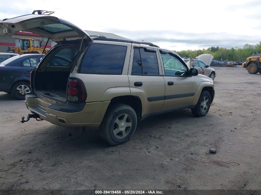 2005 Chevrolet Trailblazer Ls VIN: 1GNDT13S152230550 Lot: 39419458