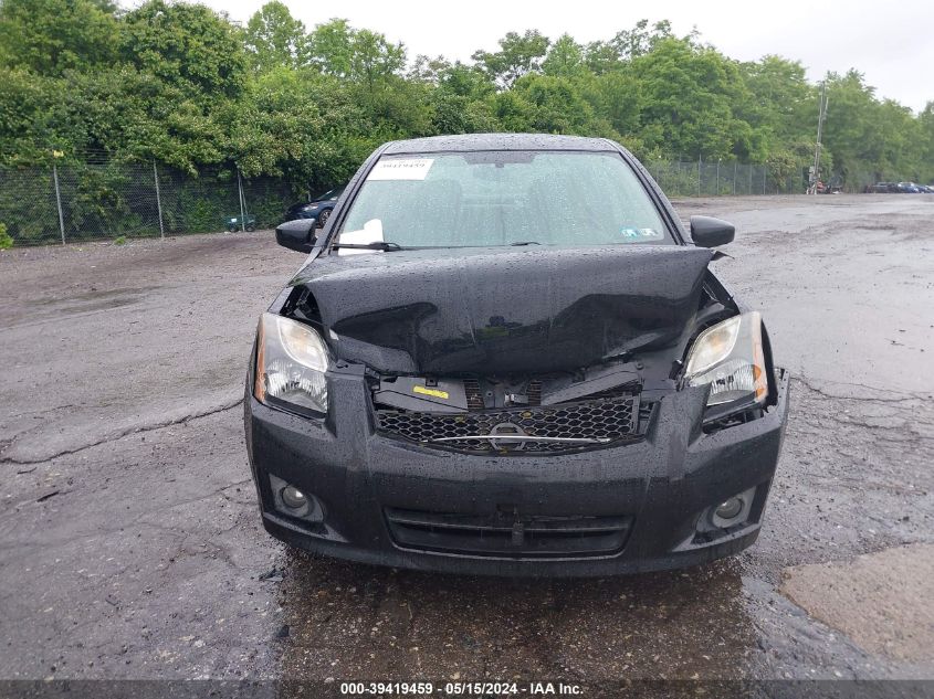 2012 Nissan Sentra 2.0 Sr VIN: 3N1AB6AP7CL644926 Lot: 39419459