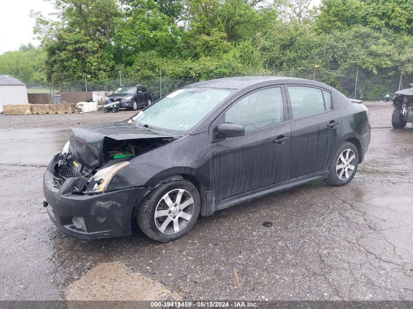 2012 Nissan Sentra 2.0 Sr VIN: 3N1AB6AP7CL644926 Lot: 39419459