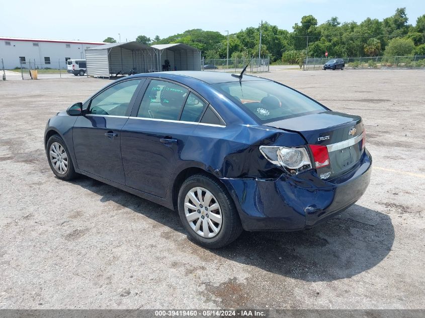 2011 Chevrolet Cruze 1Lt VIN: 1G1PF5S90B7140672 Lot: 39419460