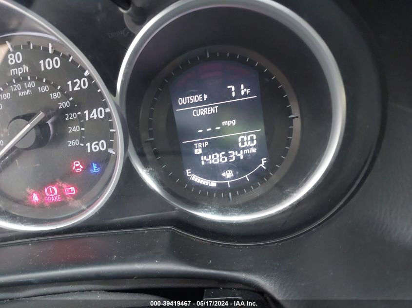 2015 Mazda Cx-5 Touring VIN: JM3KE2CY7F0459615 Lot: 39419467