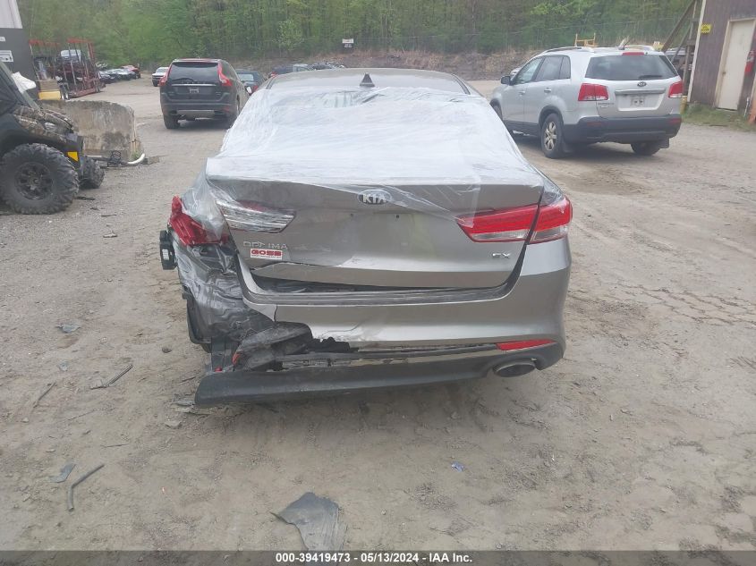 2016 Kia Optima Ex VIN: 5XXGU4L37GG083693 Lot: 39419473