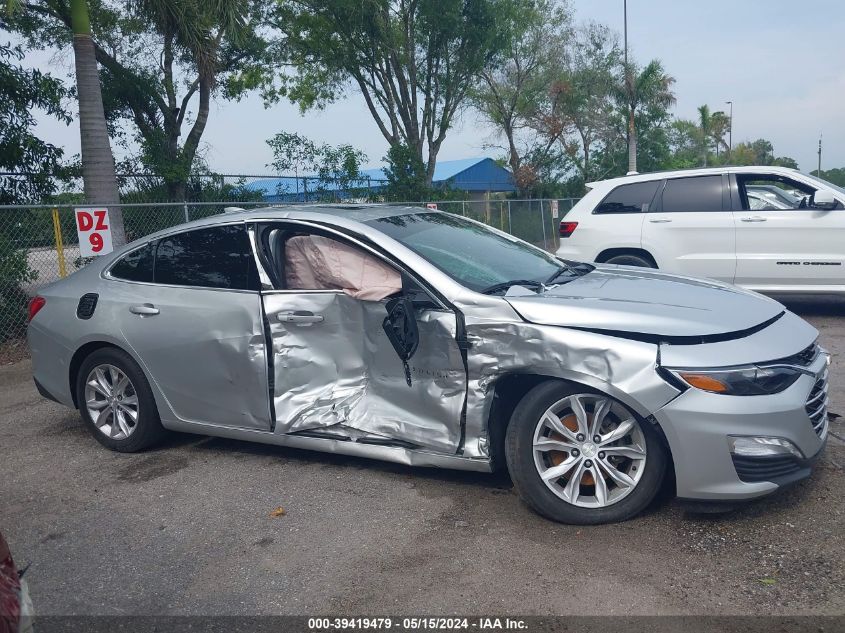 2020 Chevrolet Malibu Fwd Lt VIN: 1G1ZD5STXLF026972 Lot: 39419479