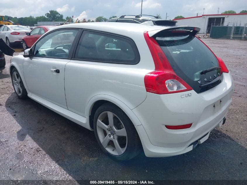 2011 Volvo C30 T5/T5 R-Design VIN: YV1672MK4B2184406 Lot: 39419485