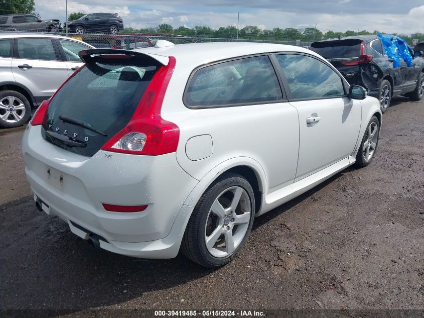 2011 Volvo C30 T5/T5 R-Design VIN: YV1672MK4B2184406 Lot: 39419485