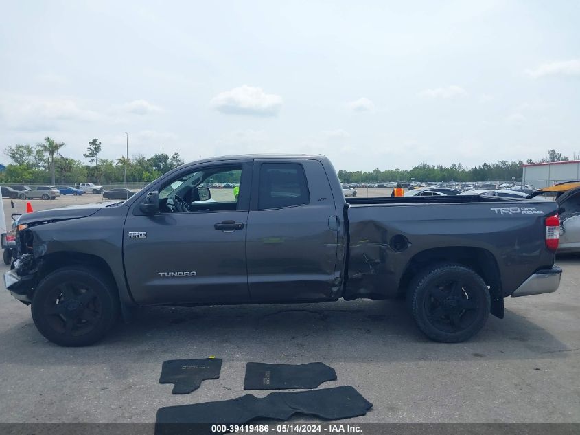 2018 Toyota Tundra Sr5 5.7L V8 VIN: 5TFRY5F12JX237546 Lot: 39419486