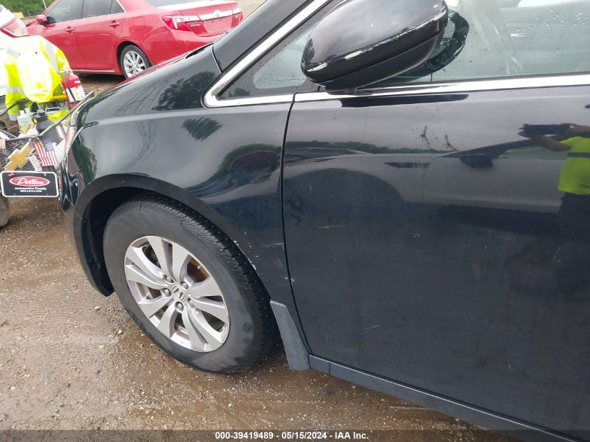 2014 Honda Odyssey Ex-L VIN: 5FNRL5H60EB047624 Lot: 39419489