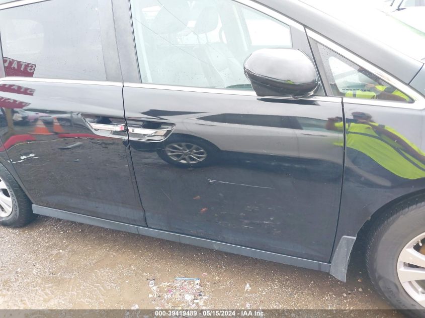 2014 Honda Odyssey Ex-L VIN: 5FNRL5H60EB047624 Lot: 39419489