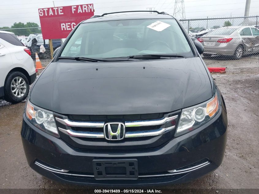 2014 Honda Odyssey Ex-L VIN: 5FNRL5H60EB047624 Lot: 39419489