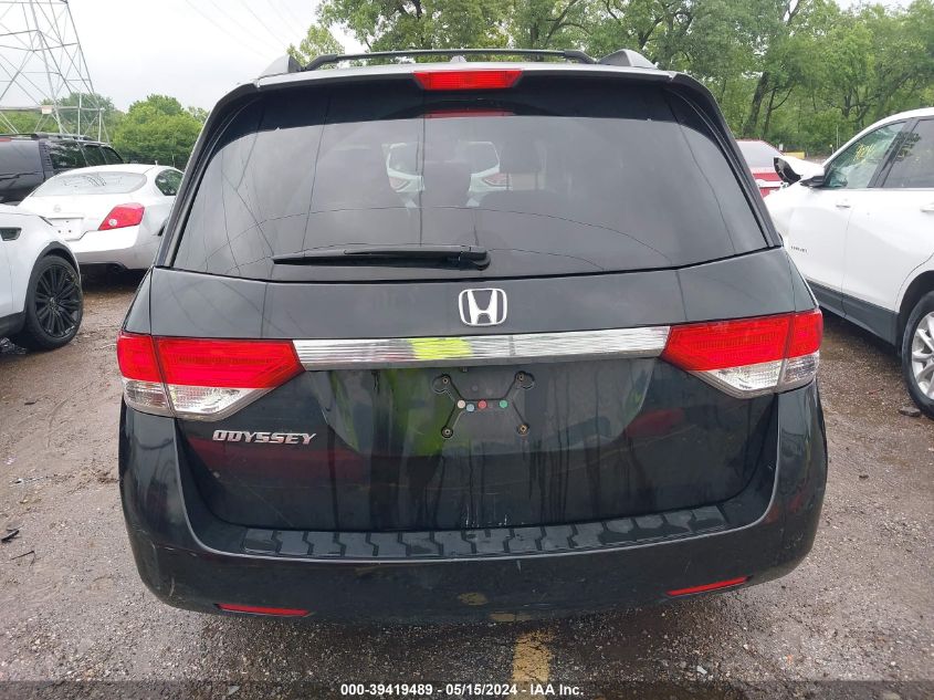 2014 Honda Odyssey Ex-L VIN: 5FNRL5H60EB047624 Lot: 39419489