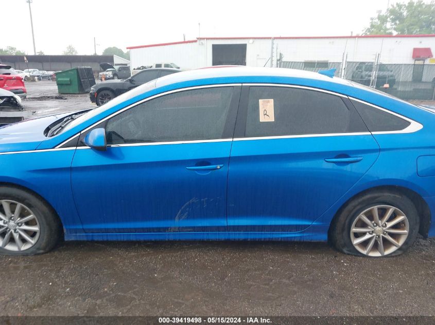 2018 Hyundai Sonata Se VIN: 5NPE24AF6JH625114 Lot: 39419498