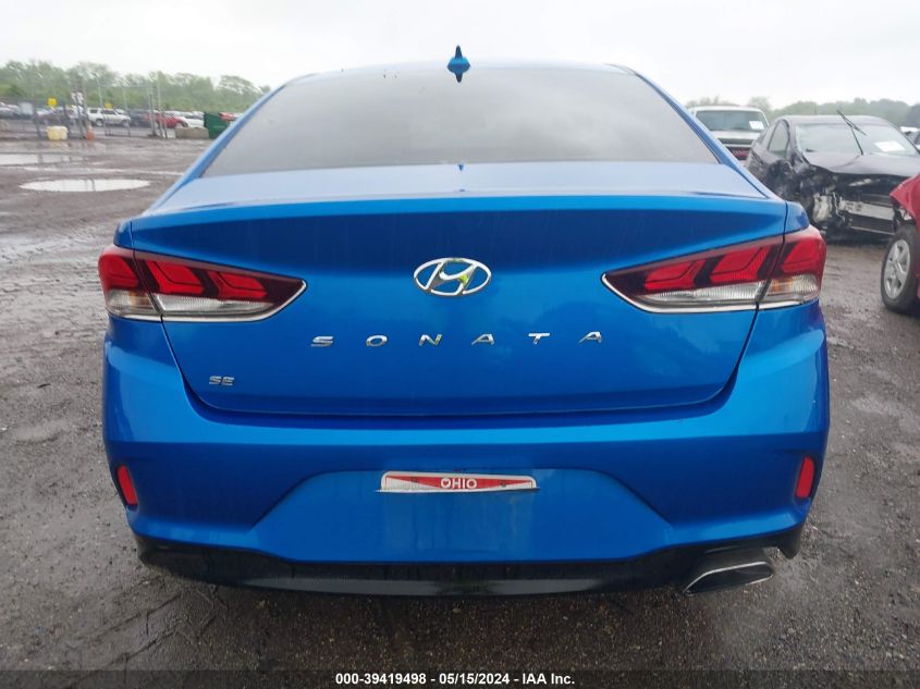 2018 Hyundai Sonata Se VIN: 5NPE24AF6JH625114 Lot: 39419498