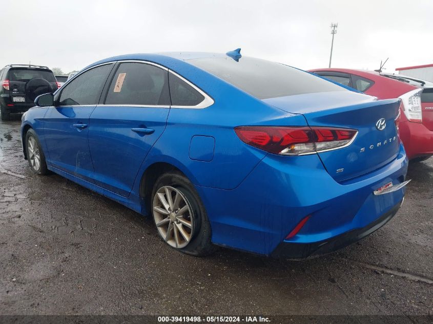 2018 Hyundai Sonata Se VIN: 5NPE24AF6JH625114 Lot: 39419498