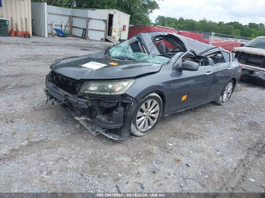 2013 Honda Accord Ex-L V-6 VIN: 1HGCR3F82DA020270 Lot: 39419508